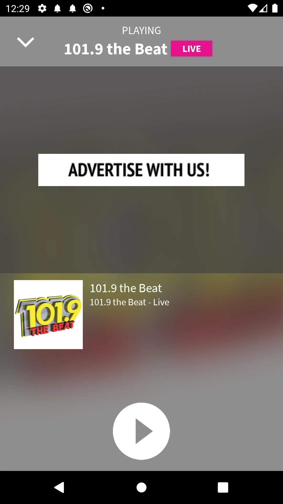 101.9 the Beat | Indus Appstore | Screenshot