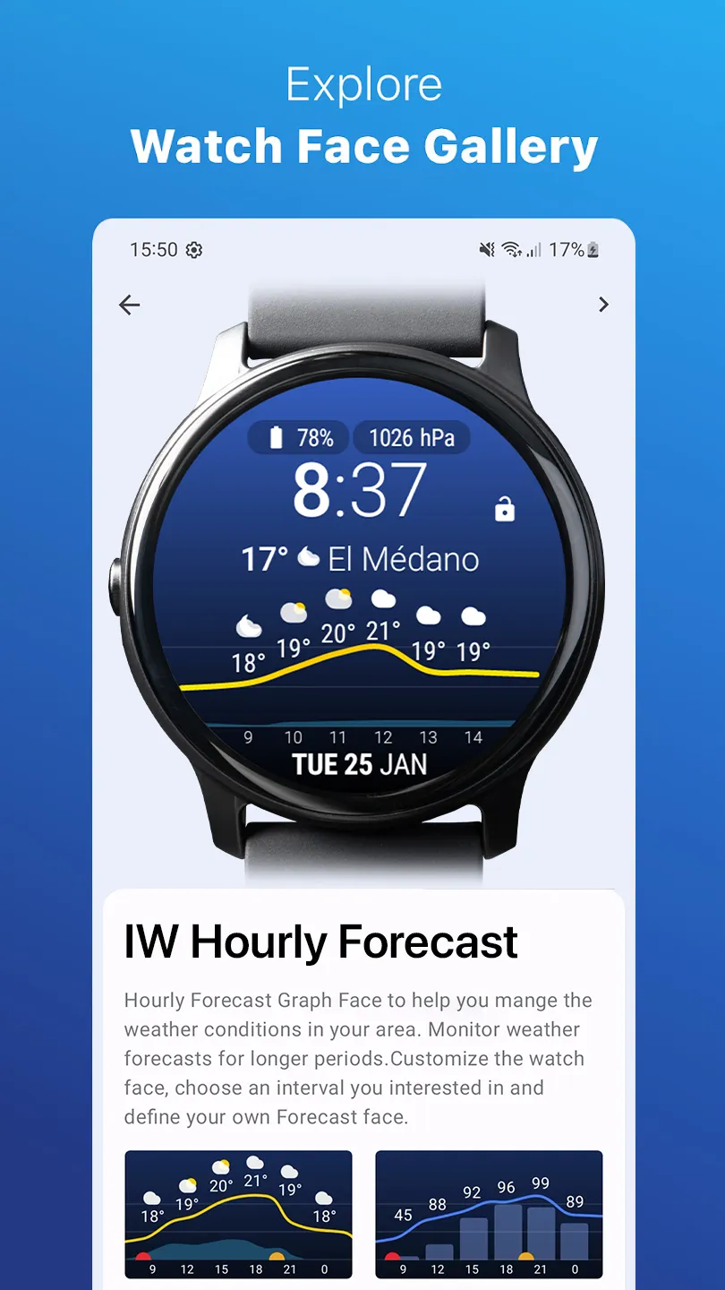 Weather for Wear OS | Indus Appstore | Screenshot