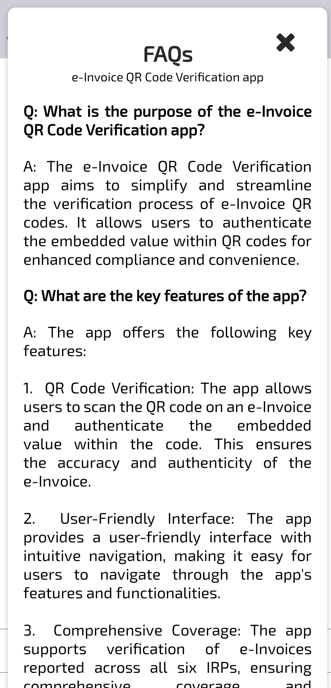 e-Invoice QR Code Verifier | Indus Appstore | Screenshot