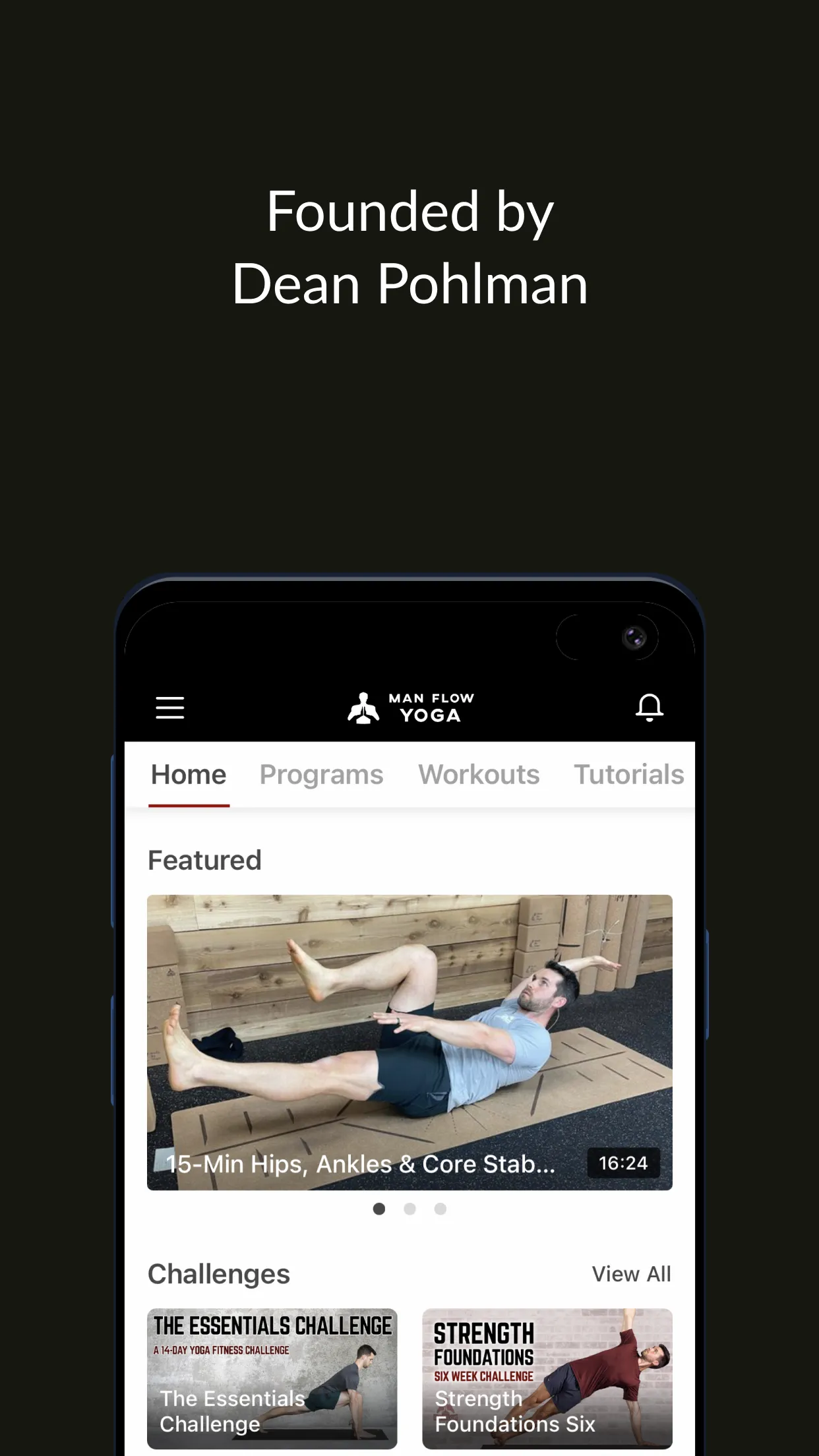 Man Flow Yoga | Yoga for Men | Indus Appstore | Screenshot