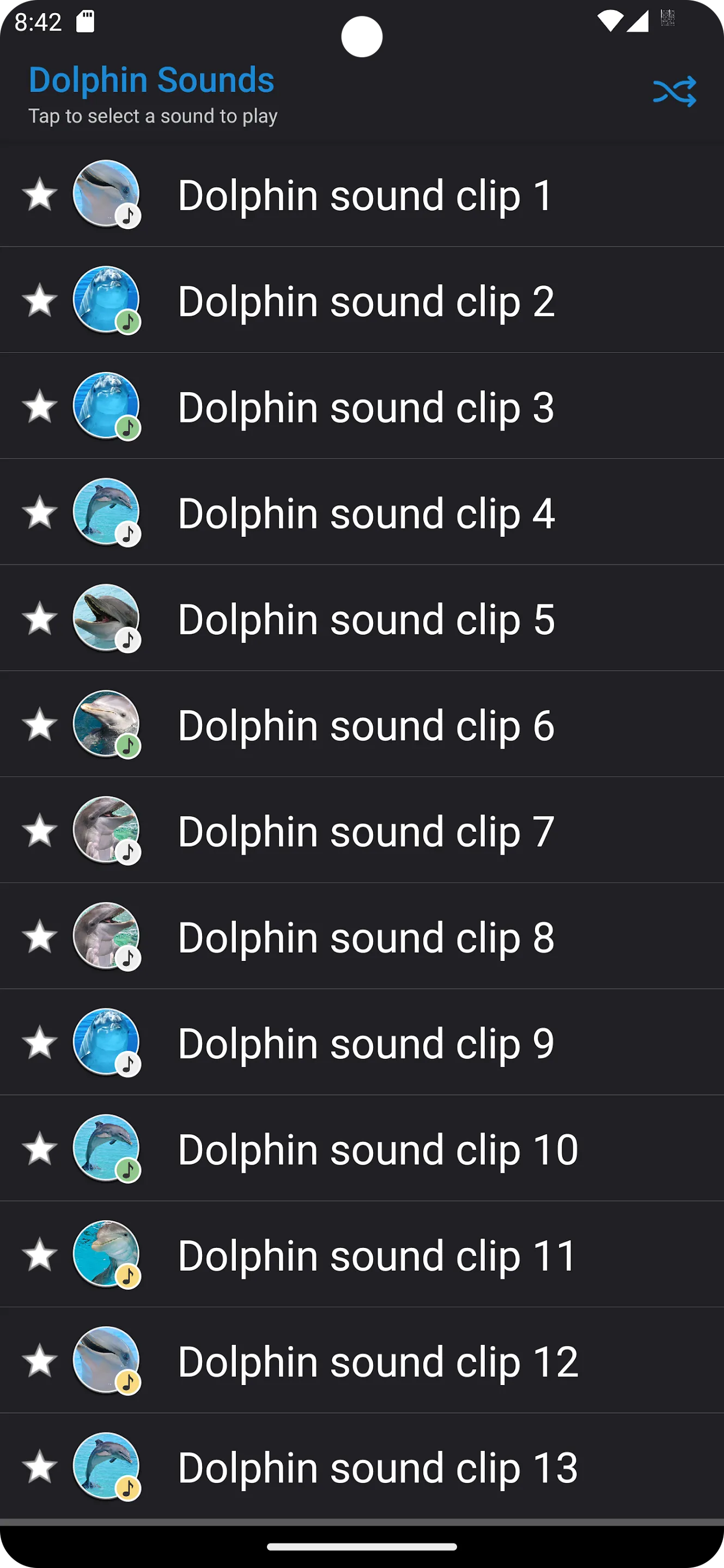 Dolphin Sounds | Indus Appstore | Screenshot