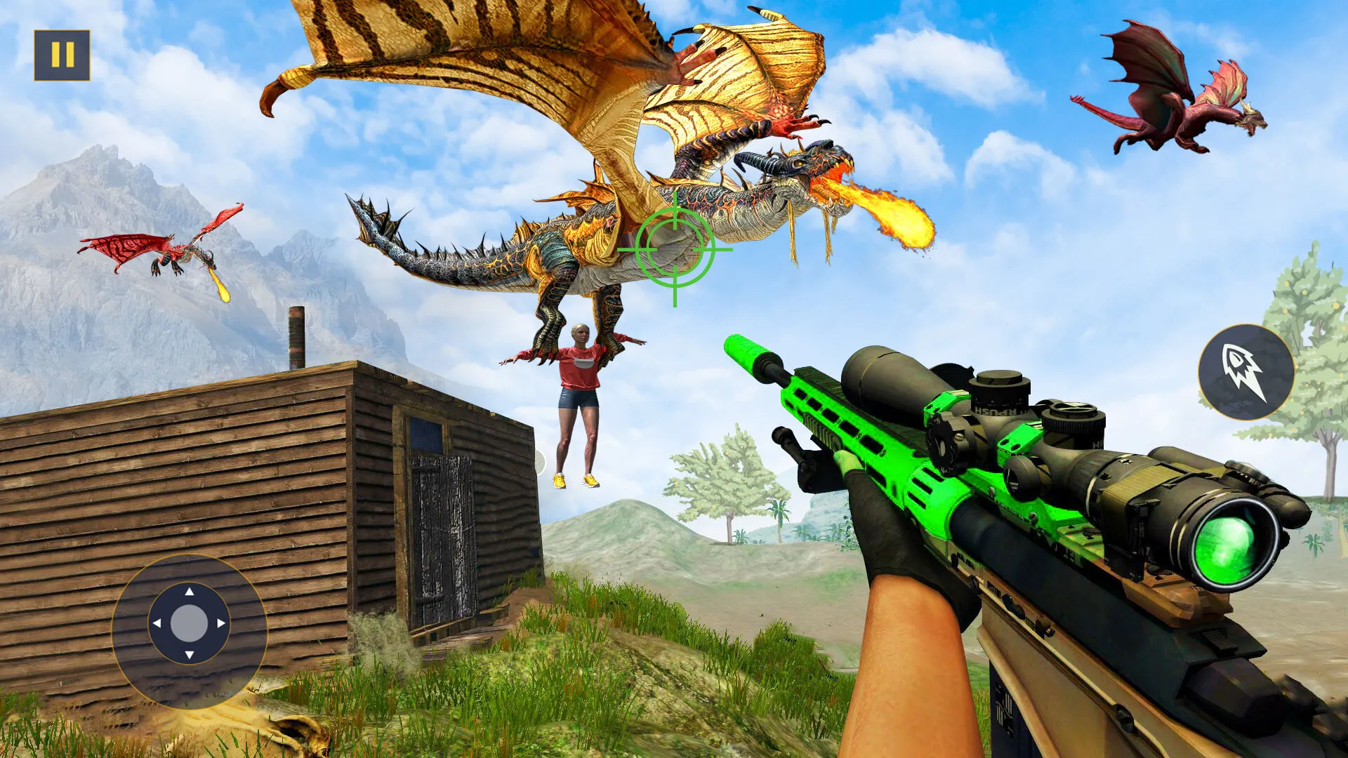 US Flying Dragon City Attack | Indus Appstore | Screenshot