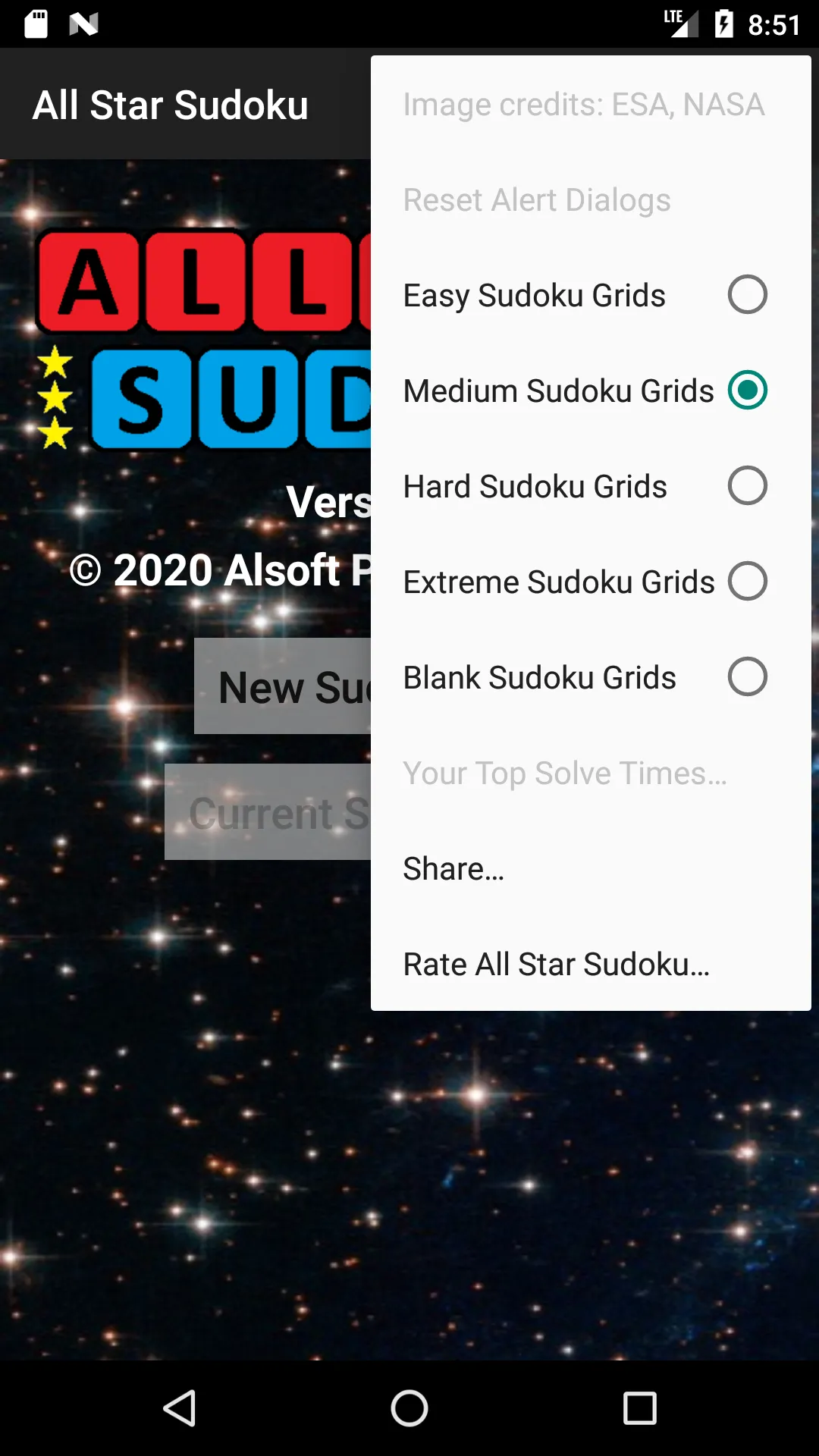 All Star Sudoku | Indus Appstore | Screenshot