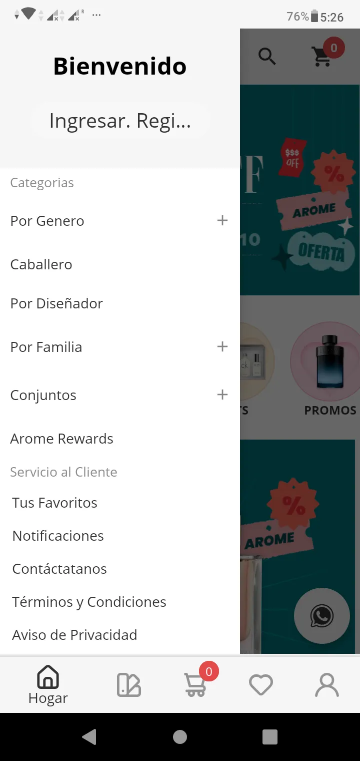 Arome México | Indus Appstore | Screenshot