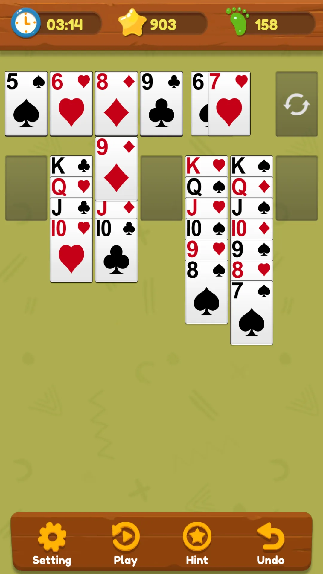 Solitaire Classic - Klondike | Indus Appstore | Screenshot