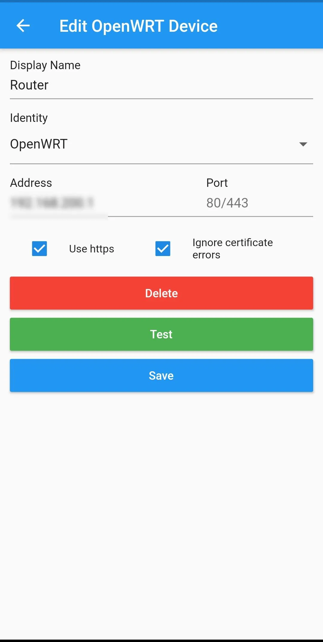 OpenWrt Manager | Indus Appstore | Screenshot