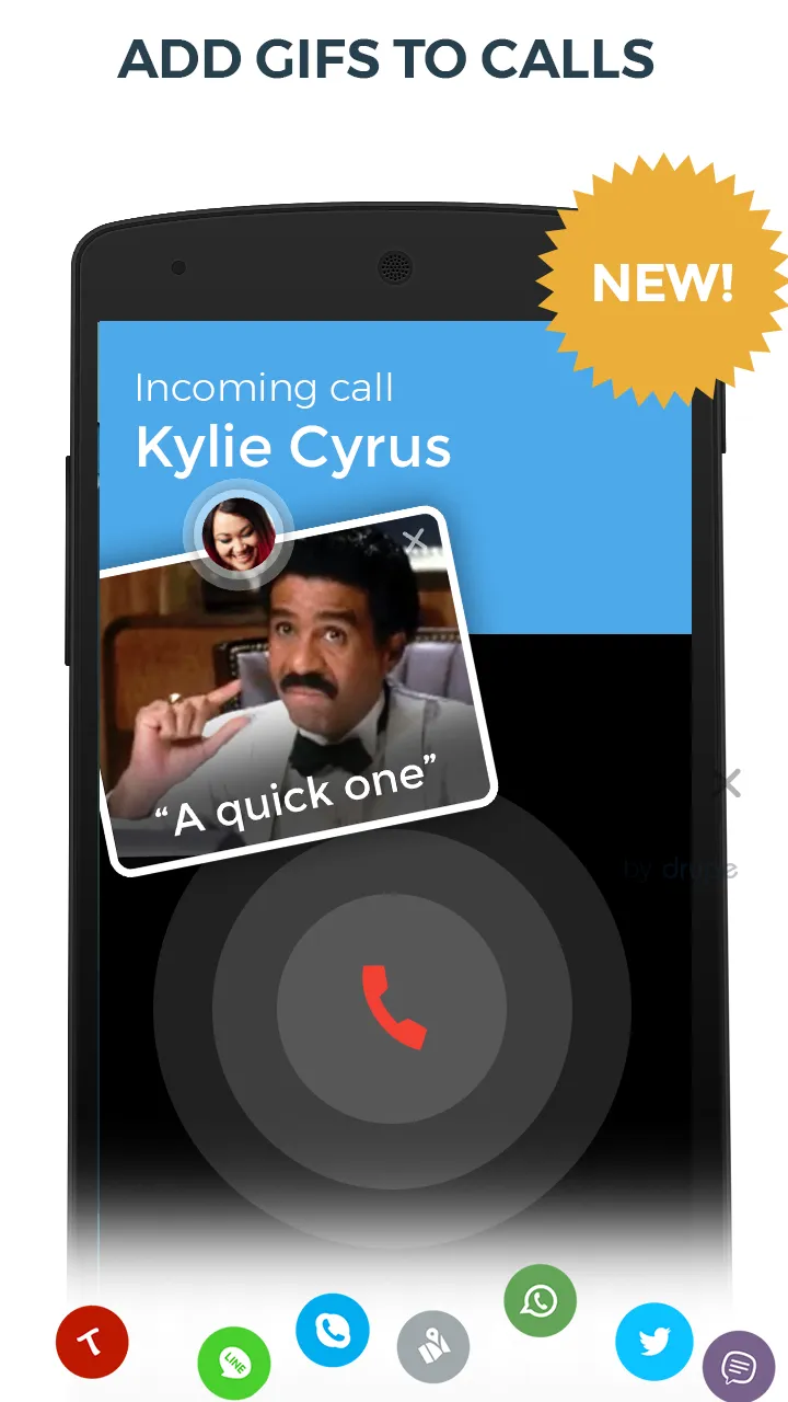 Phone Dialer & Contacts: drupe | Indus Appstore | Screenshot