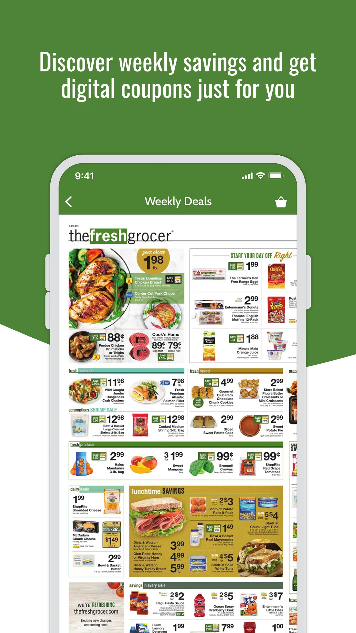 The Fresh Grocer | Indus Appstore | Screenshot