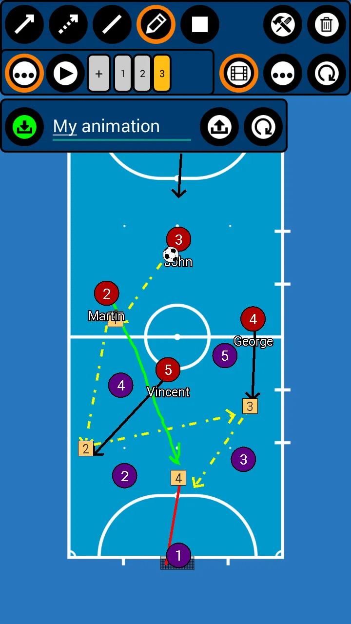 Futsal Tactic Board | Indus Appstore | Screenshot