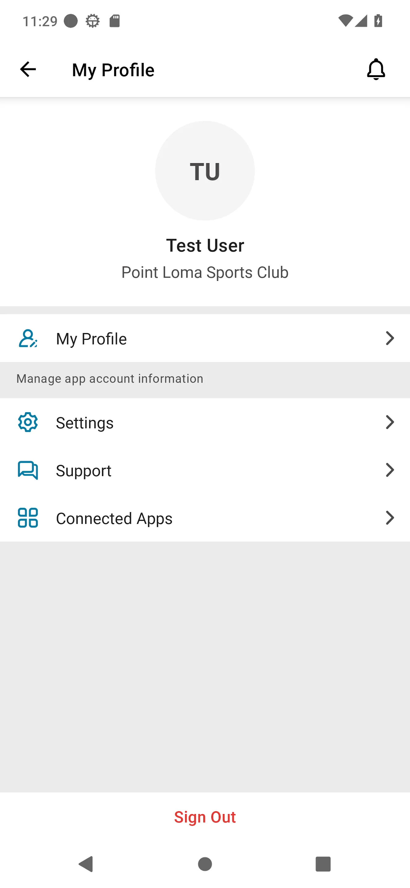 Point Loma Sports Club | Indus Appstore | Screenshot