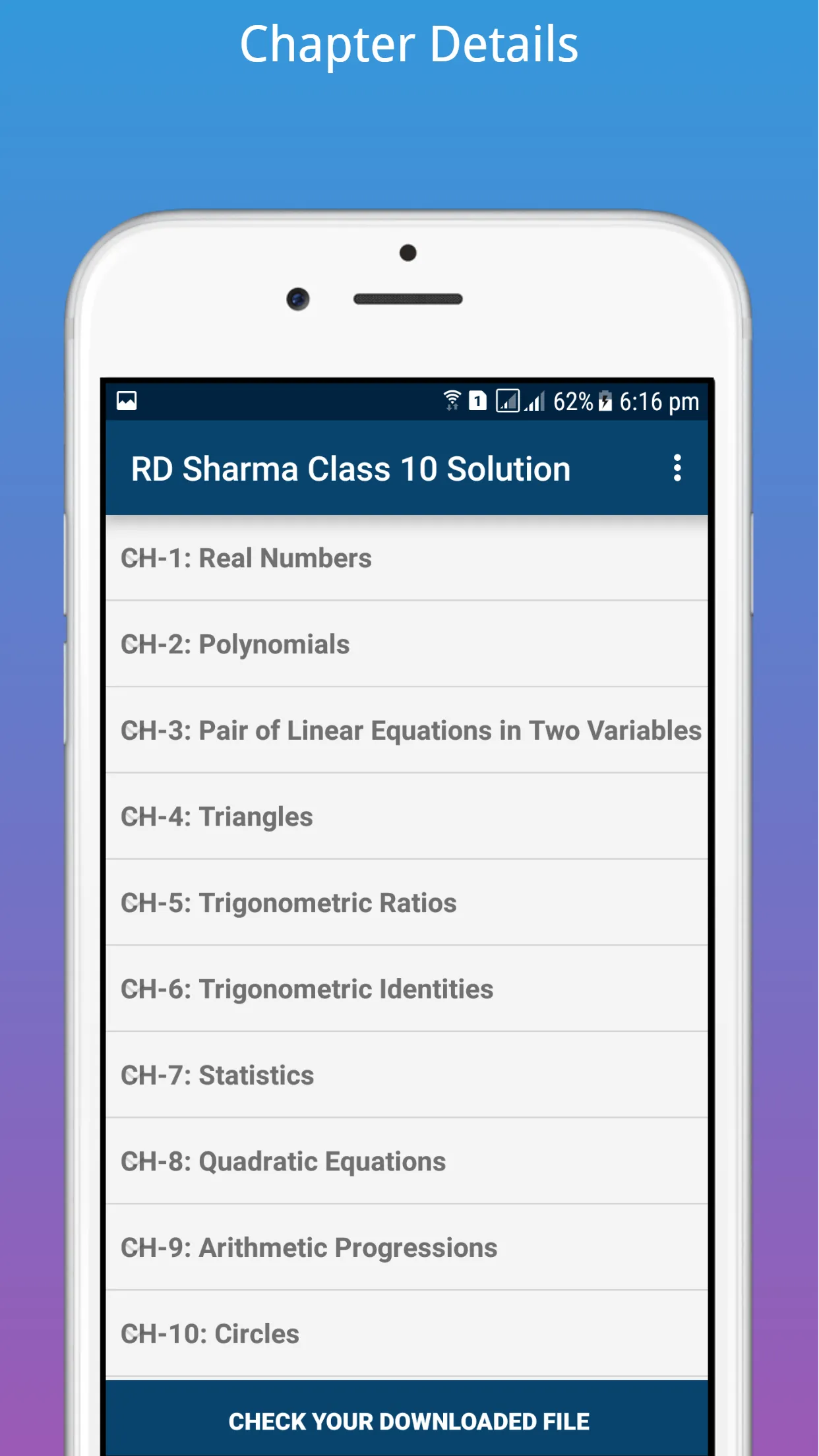 RD Sharma Class 10 Math | Indus Appstore | Screenshot