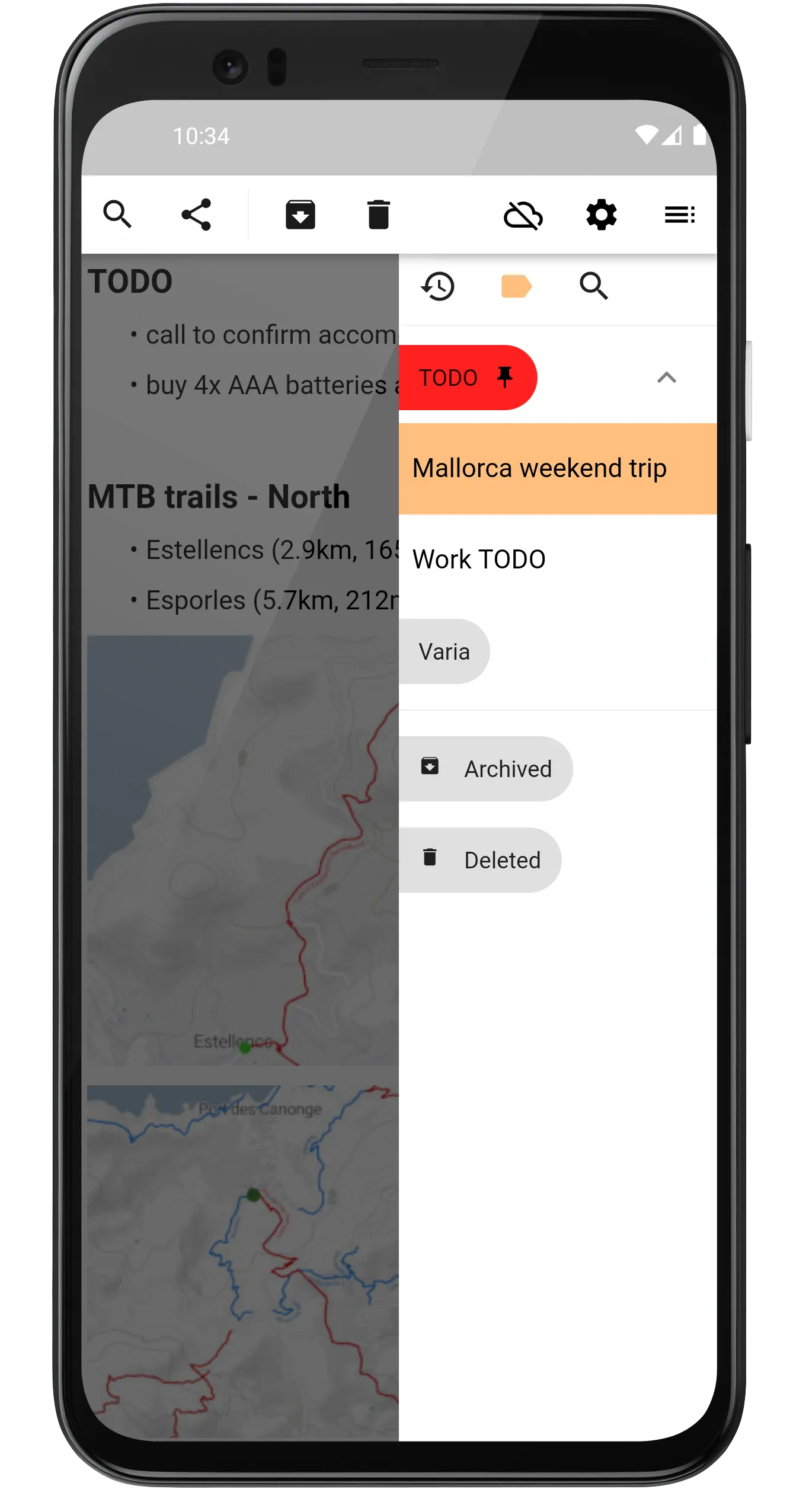 Motes - modern notes | Indus Appstore | Screenshot