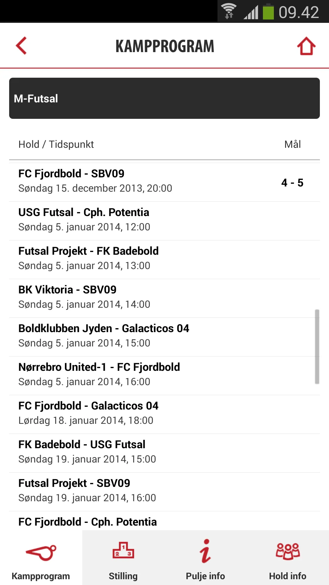 DAI Fodbold | Indus Appstore | Screenshot