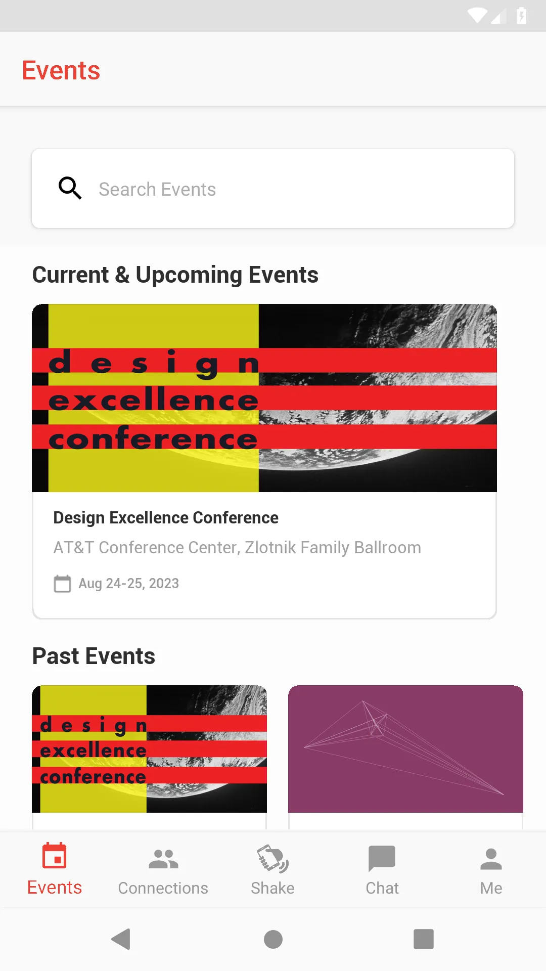 AIA Austin Events | Indus Appstore | Screenshot