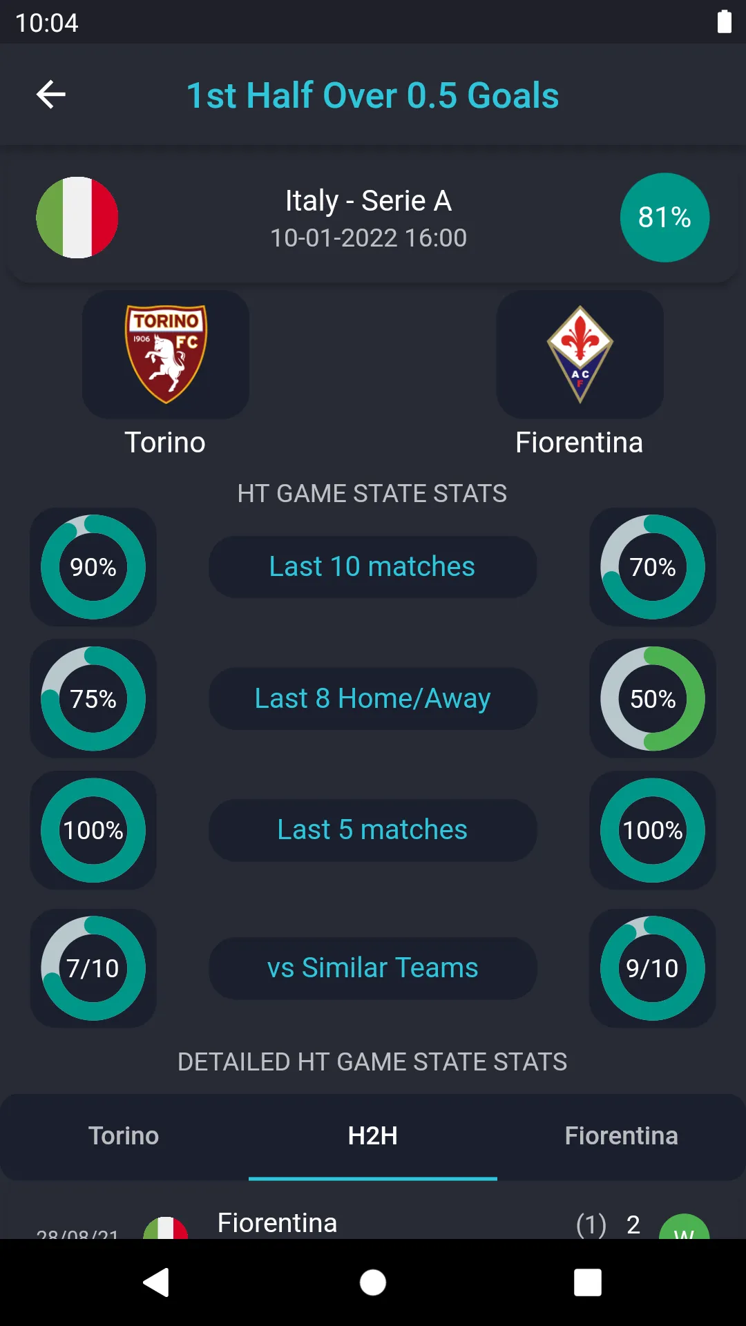 Pro Soccer Stats | Indus Appstore | Screenshot