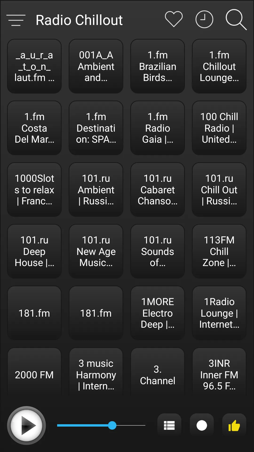 Chillout Radio FM Music | Indus Appstore | Screenshot