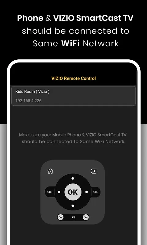 Vizio Smart TV Remote | Indus Appstore | Screenshot