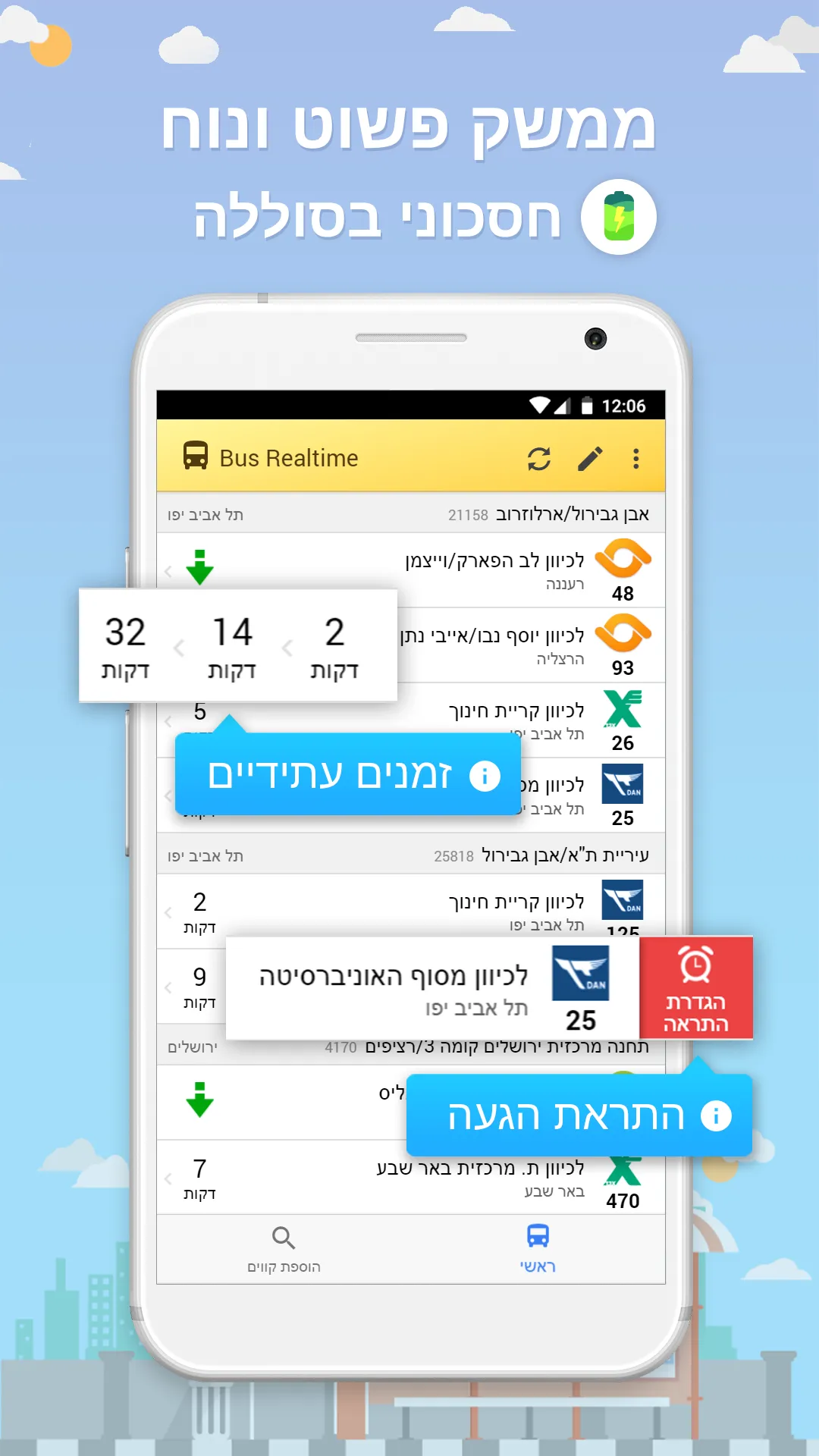 Bus Realtime מתי האוטובוס הבא | Indus Appstore | Screenshot