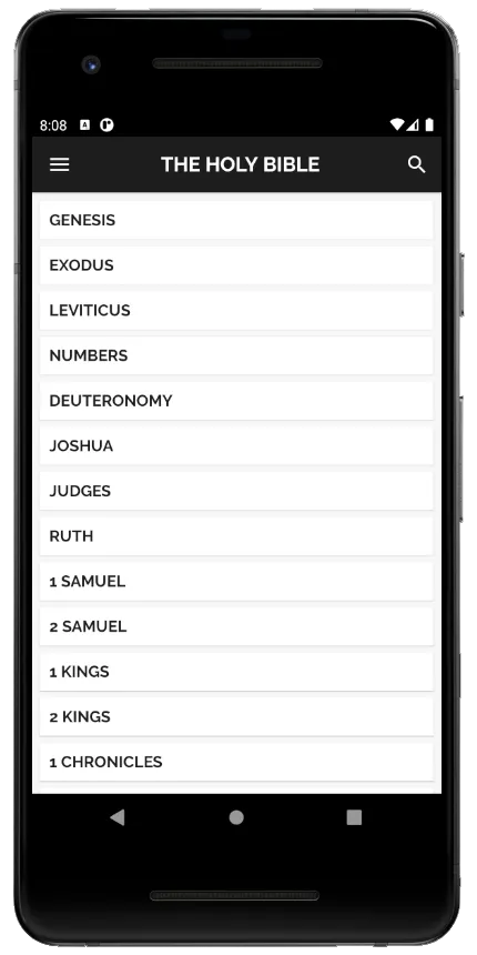 THE HOLY BIBLE KING JAMES | Indus Appstore | Screenshot