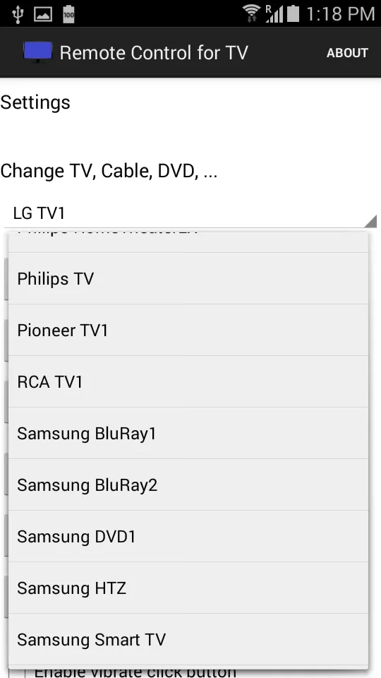 Remote Control for TV - Cable | Indus Appstore | Screenshot