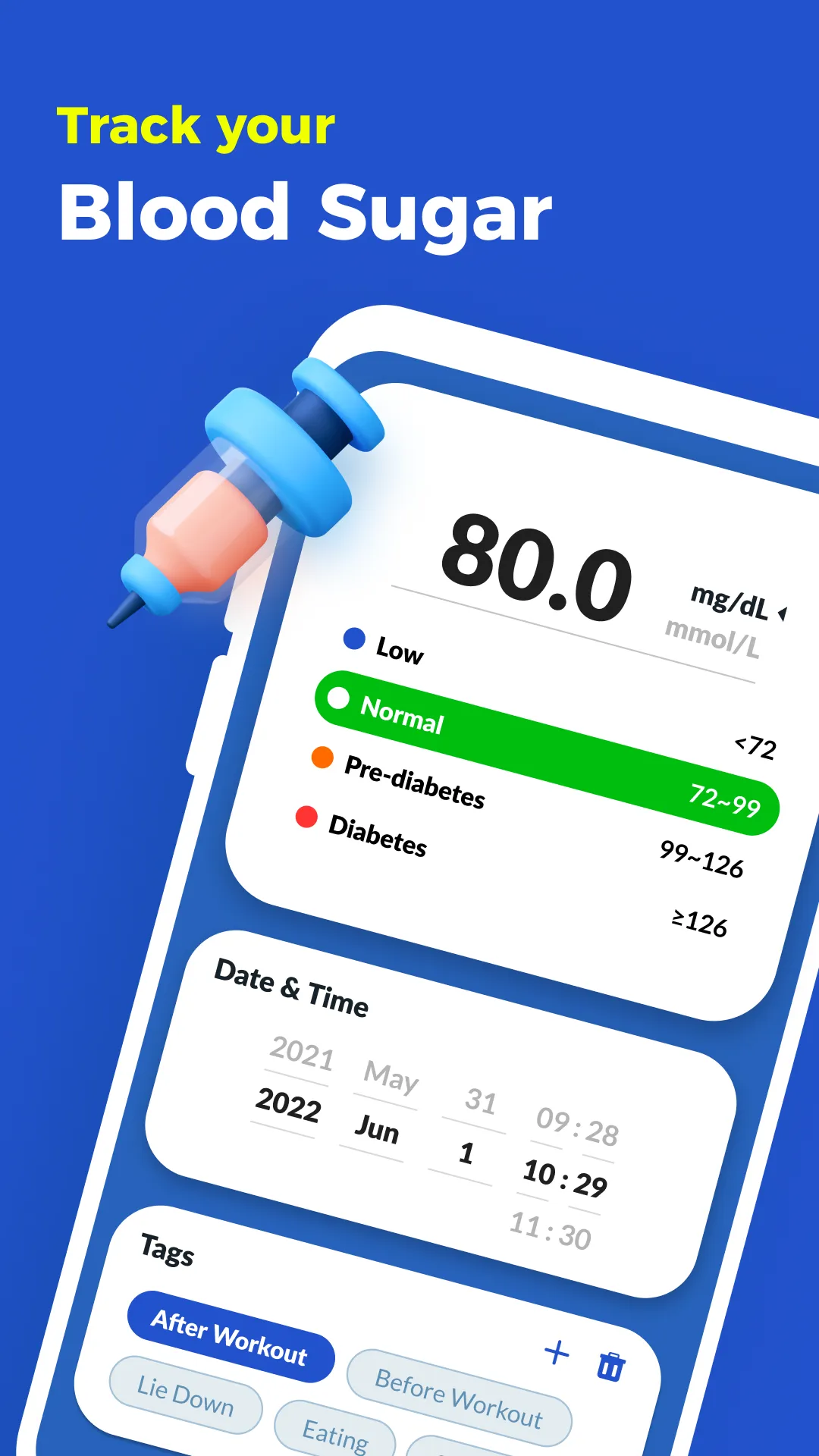 Blood Pressure Tracker | Indus Appstore | Screenshot
