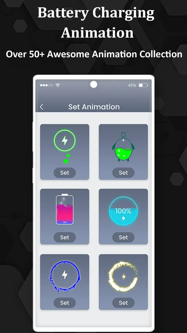 Battery Charging Animation Scr | Indus Appstore | Screenshot