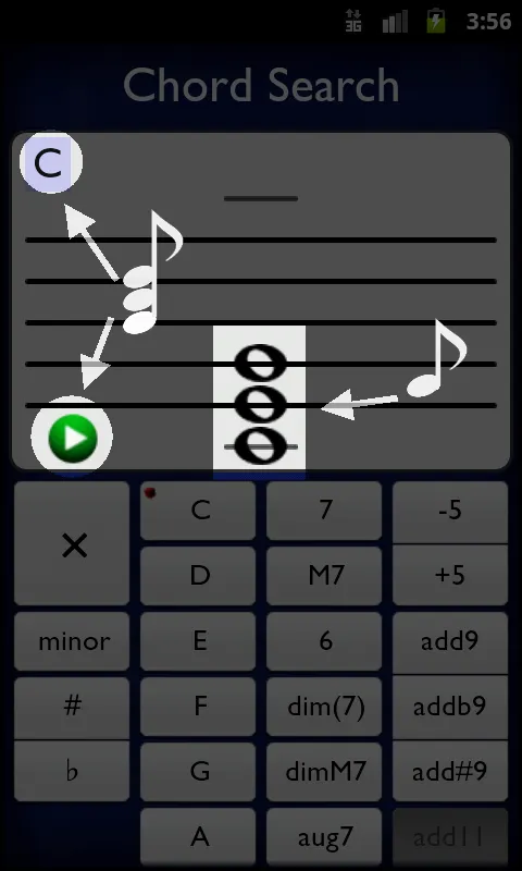 Piano Chord Search | Indus Appstore | Screenshot