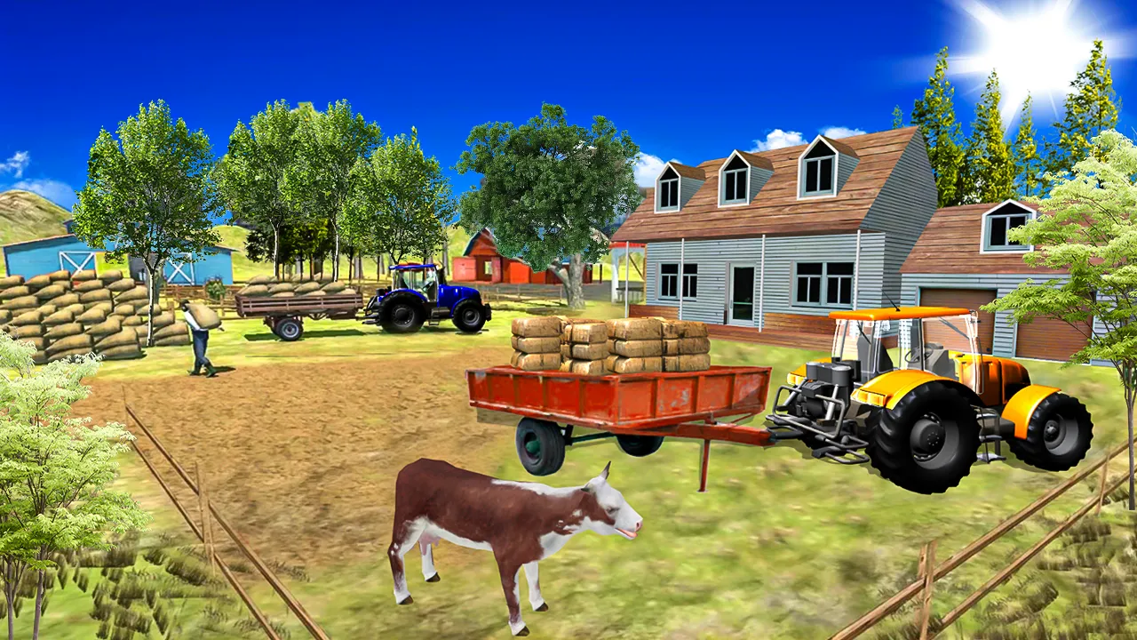 Real Modern Tractor Forming 3D | Indus Appstore | Screenshot