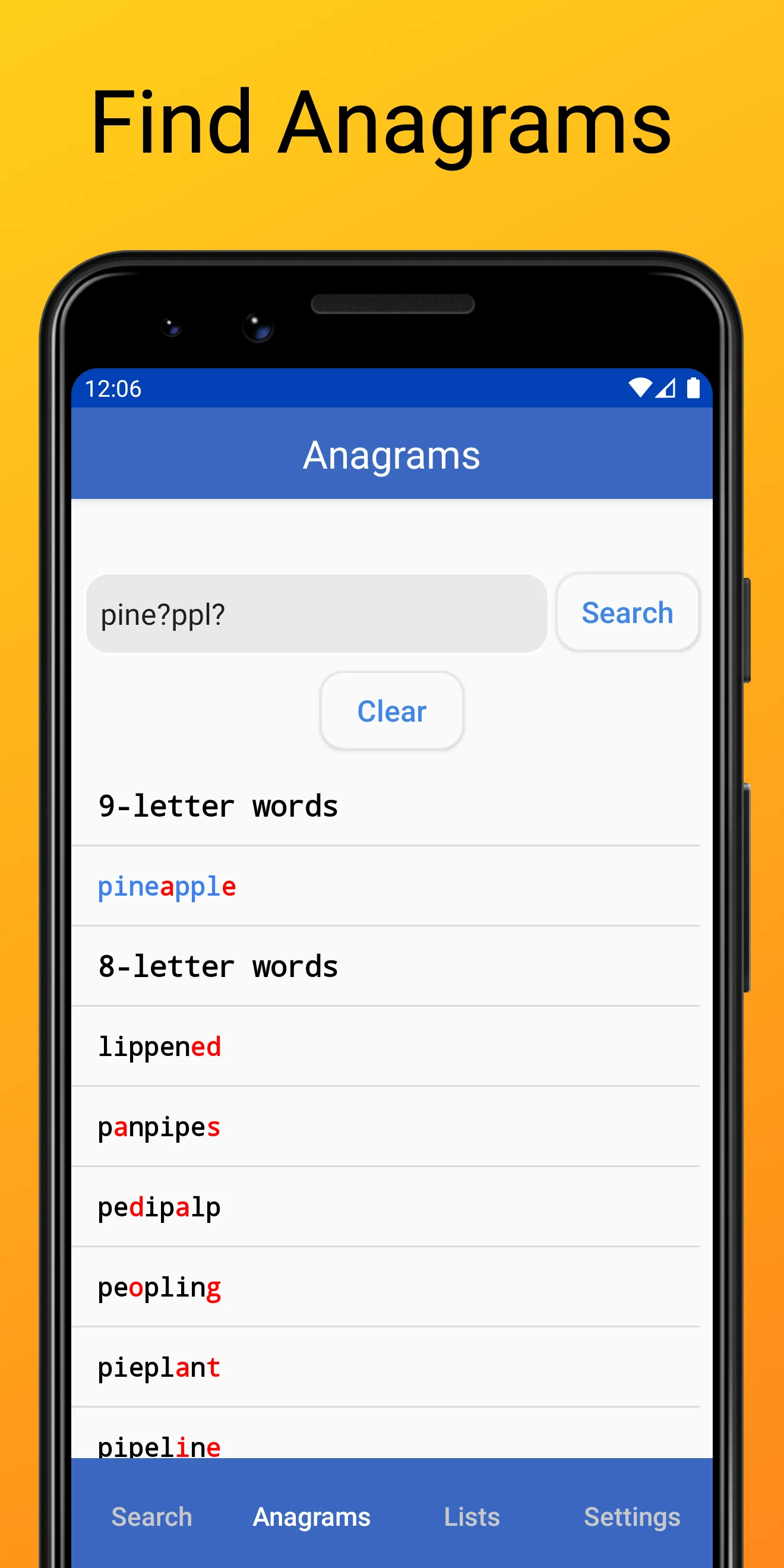 Word Checker (for Scrabble) | Indus Appstore | Screenshot