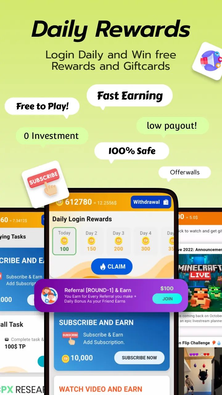 Tube Pay - Watch & Earn | Indus Appstore | Screenshot