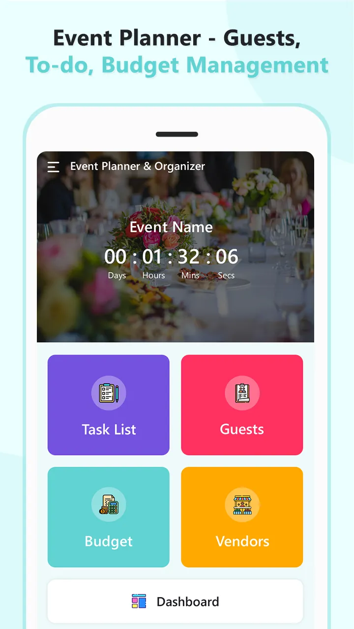 Event Planner - Guests, Todo | Indus Appstore | Screenshot