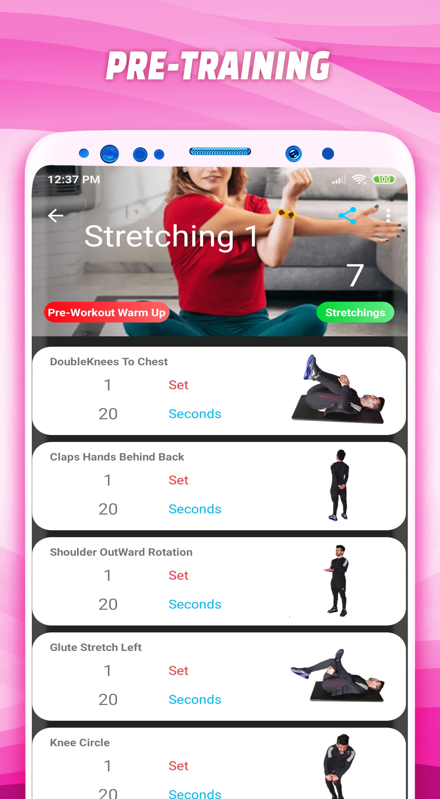 Flexibility training Stretch | Indus Appstore | Screenshot