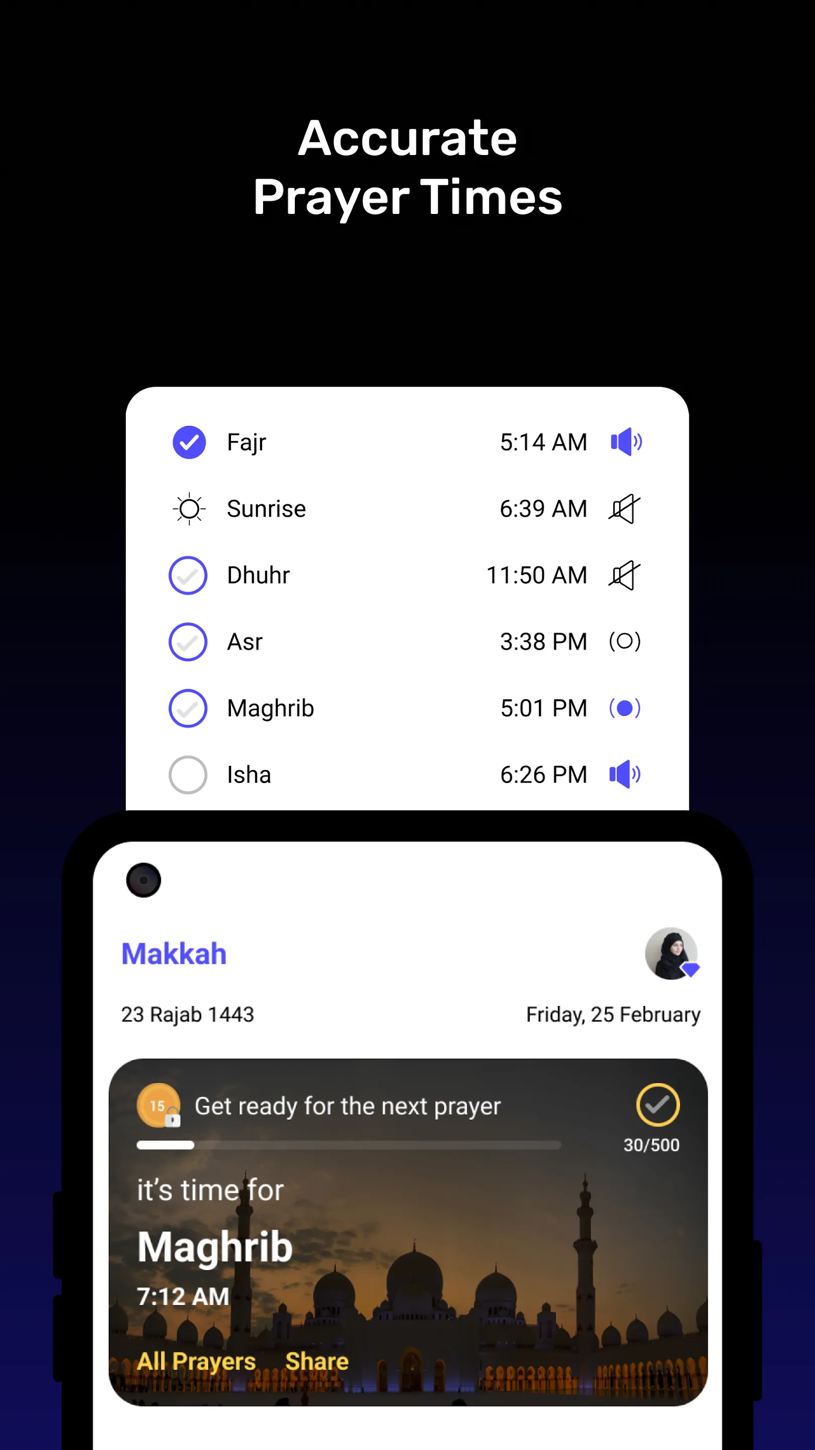 Athan: Prayer Times & Al Quran | Indus Appstore | Screenshot