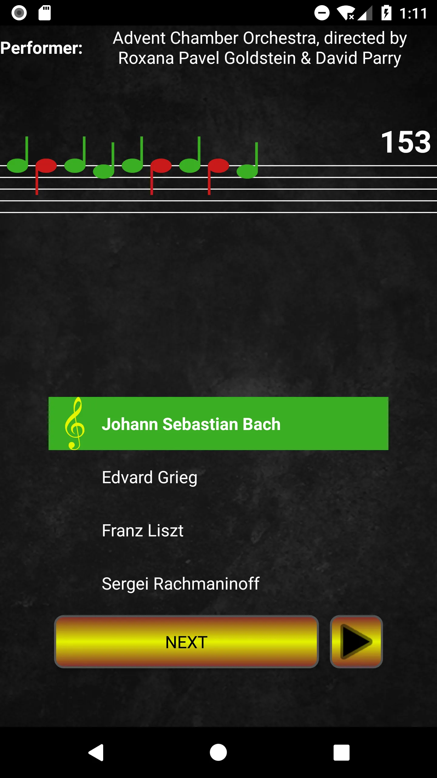 Classical Musicians Quiz | Indus Appstore | Screenshot