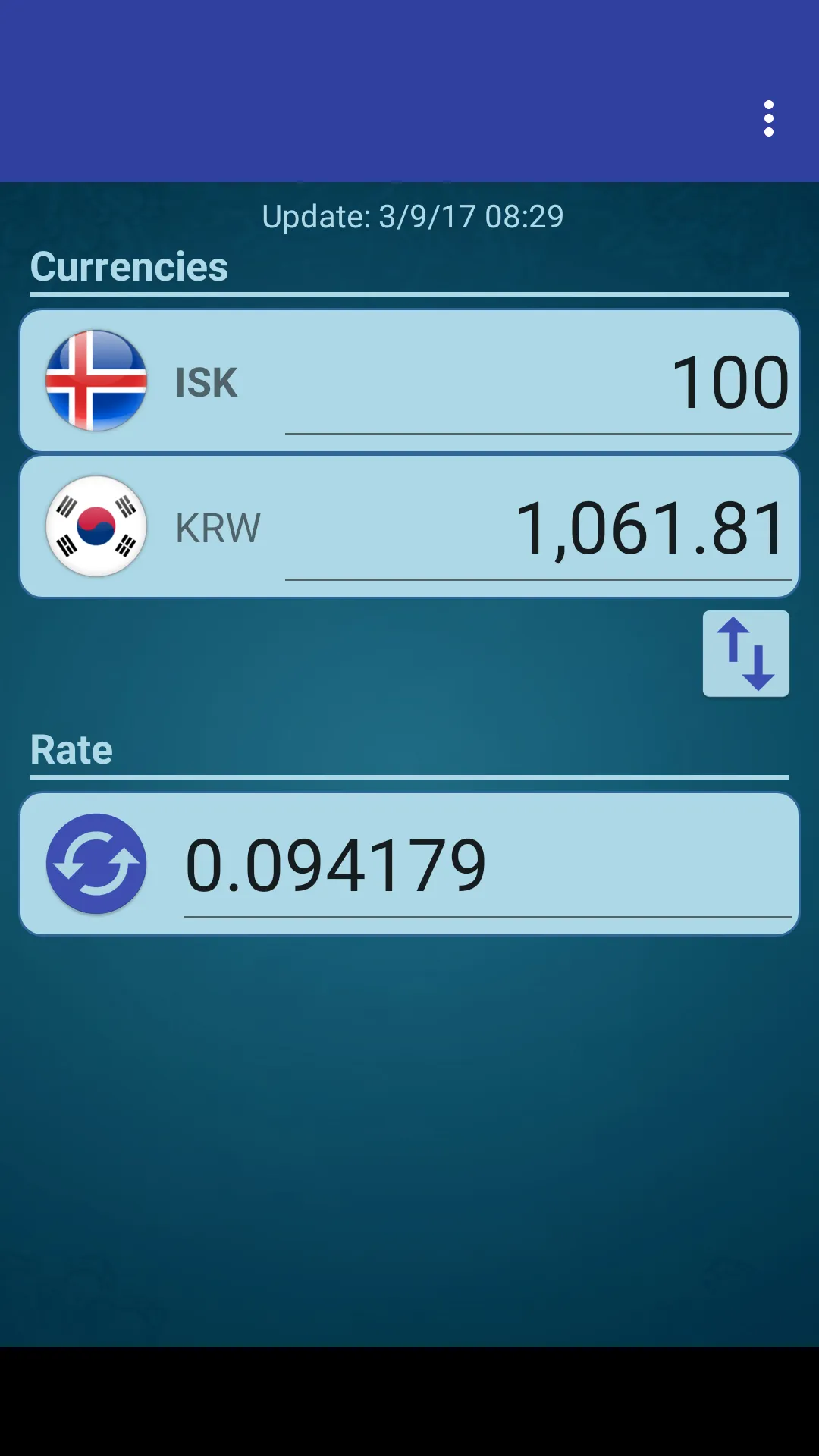 S Korea Won x Iceland Krona | Indus Appstore | Screenshot