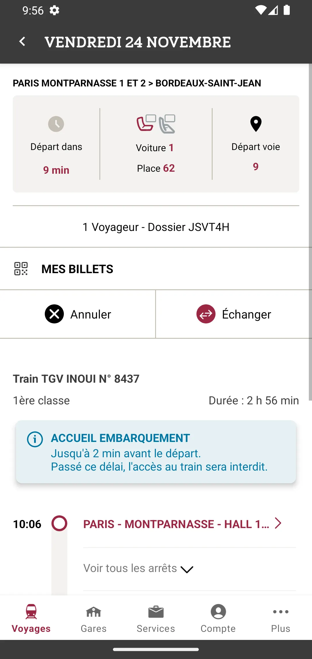 TGV INOUI PRO | Indus Appstore | Screenshot