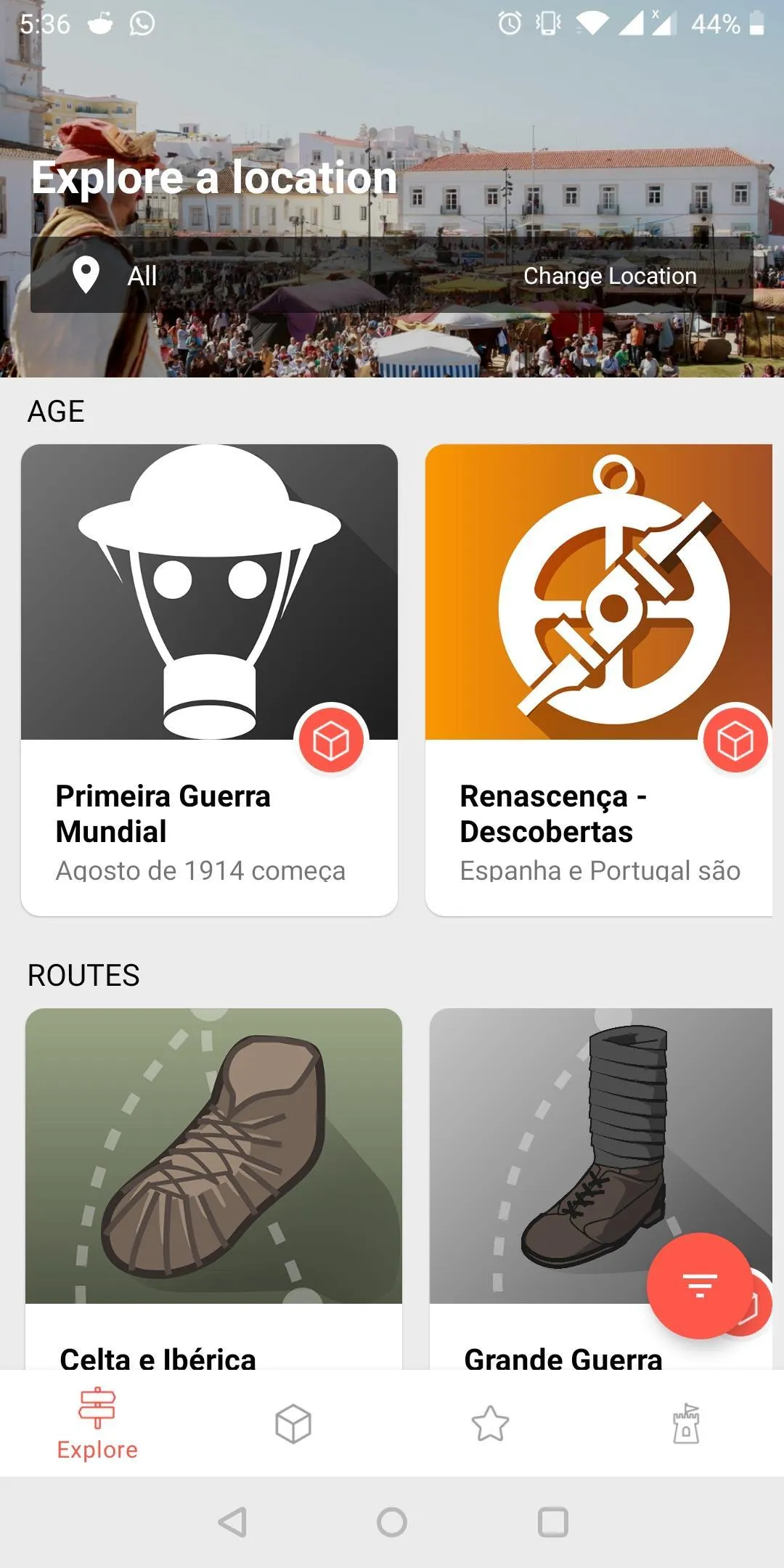 onHistory | Indus Appstore | Screenshot