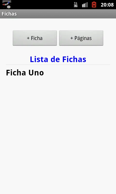 Fichas | Indus Appstore | Screenshot