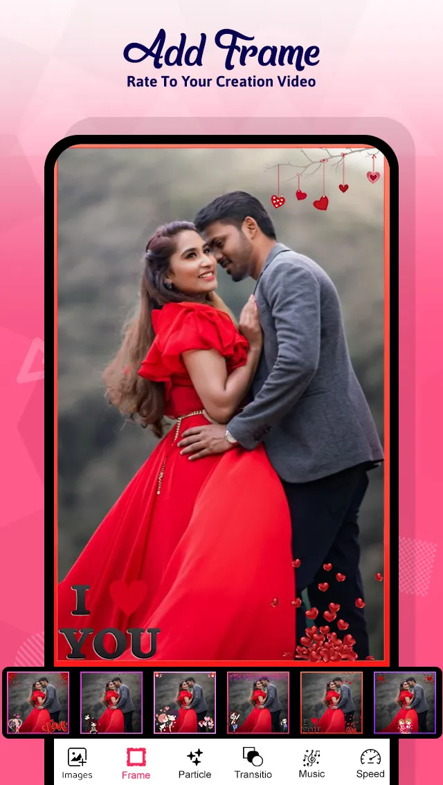 Valentine Love Video Maker | Indus Appstore | Screenshot