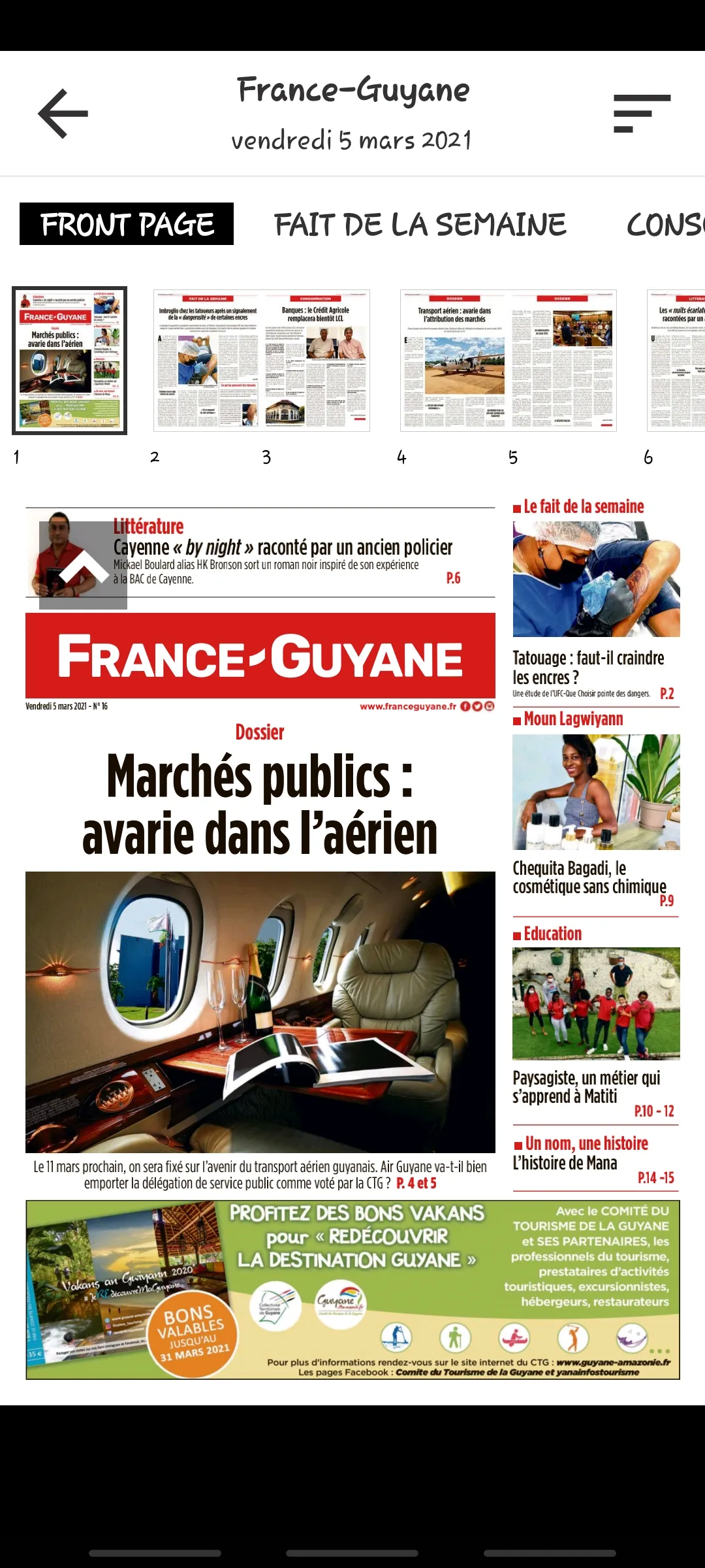 France-Guyane Journal | Indus Appstore | Screenshot