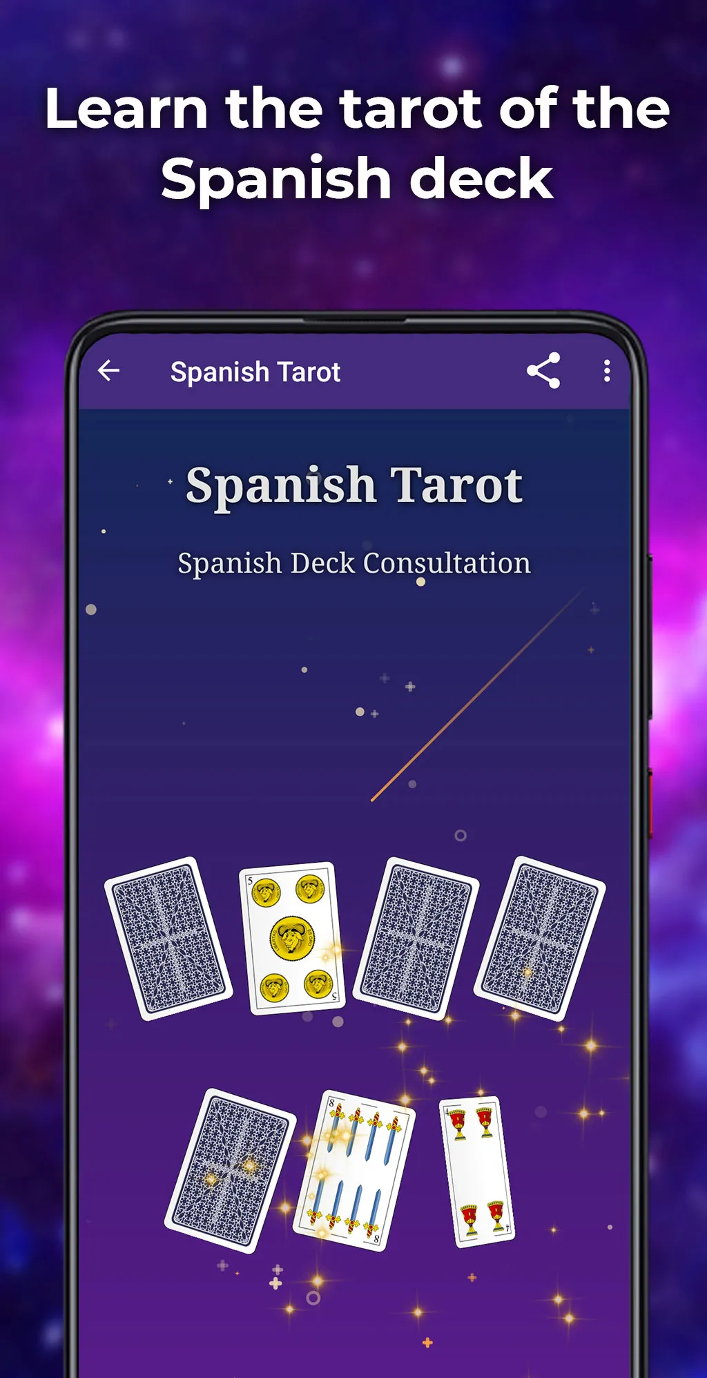 Tarot Spanish Deck - Reading | Indus Appstore | Screenshot