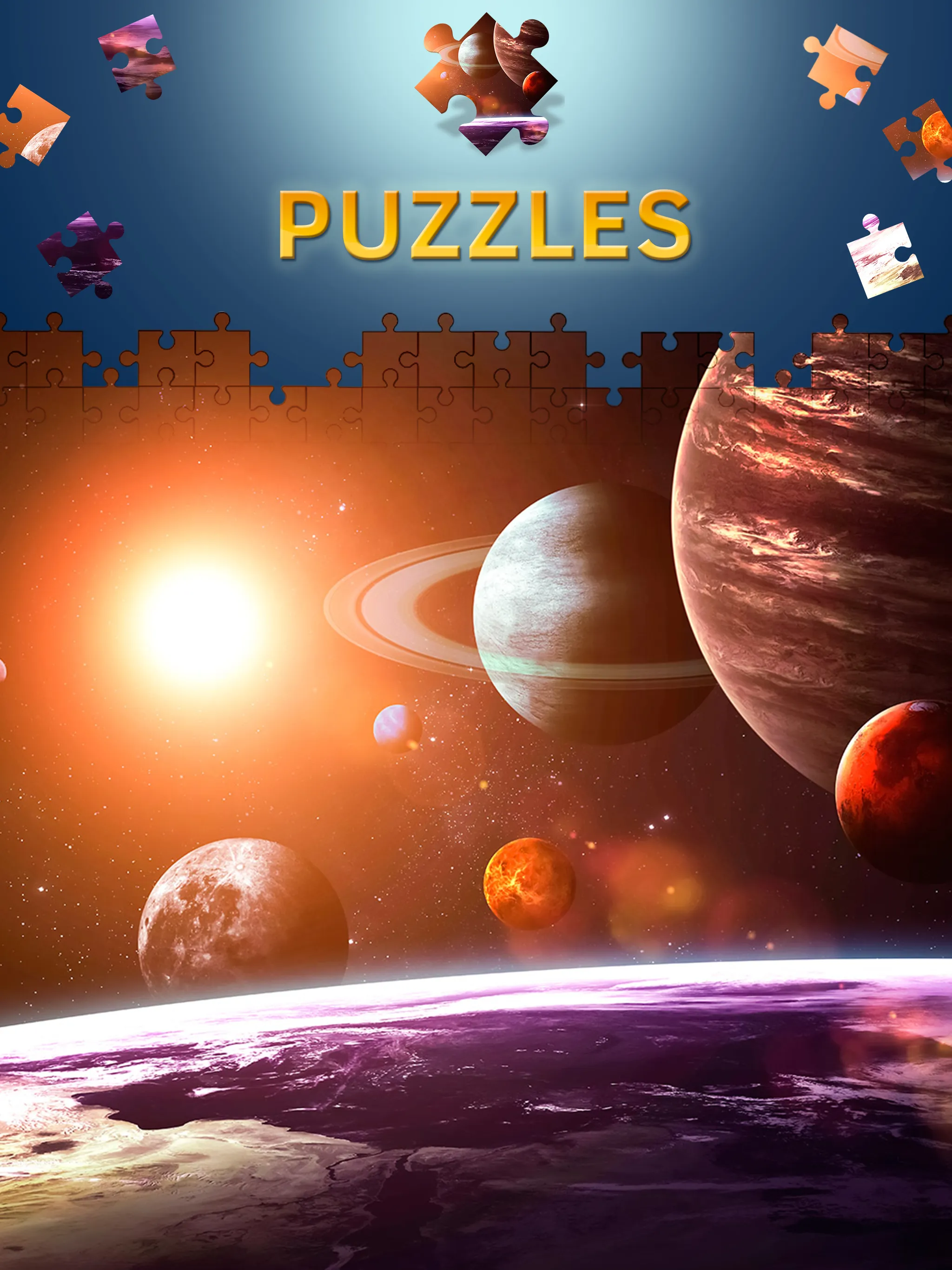 Space Jigsaw Puzzles | Indus Appstore | Screenshot