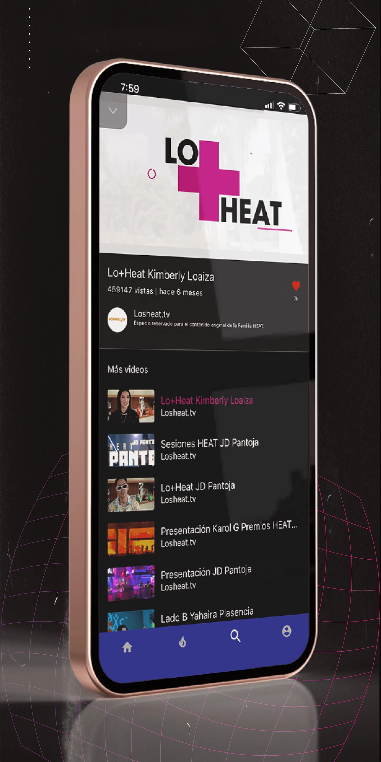 LosHeat.tv | Indus Appstore | Screenshot