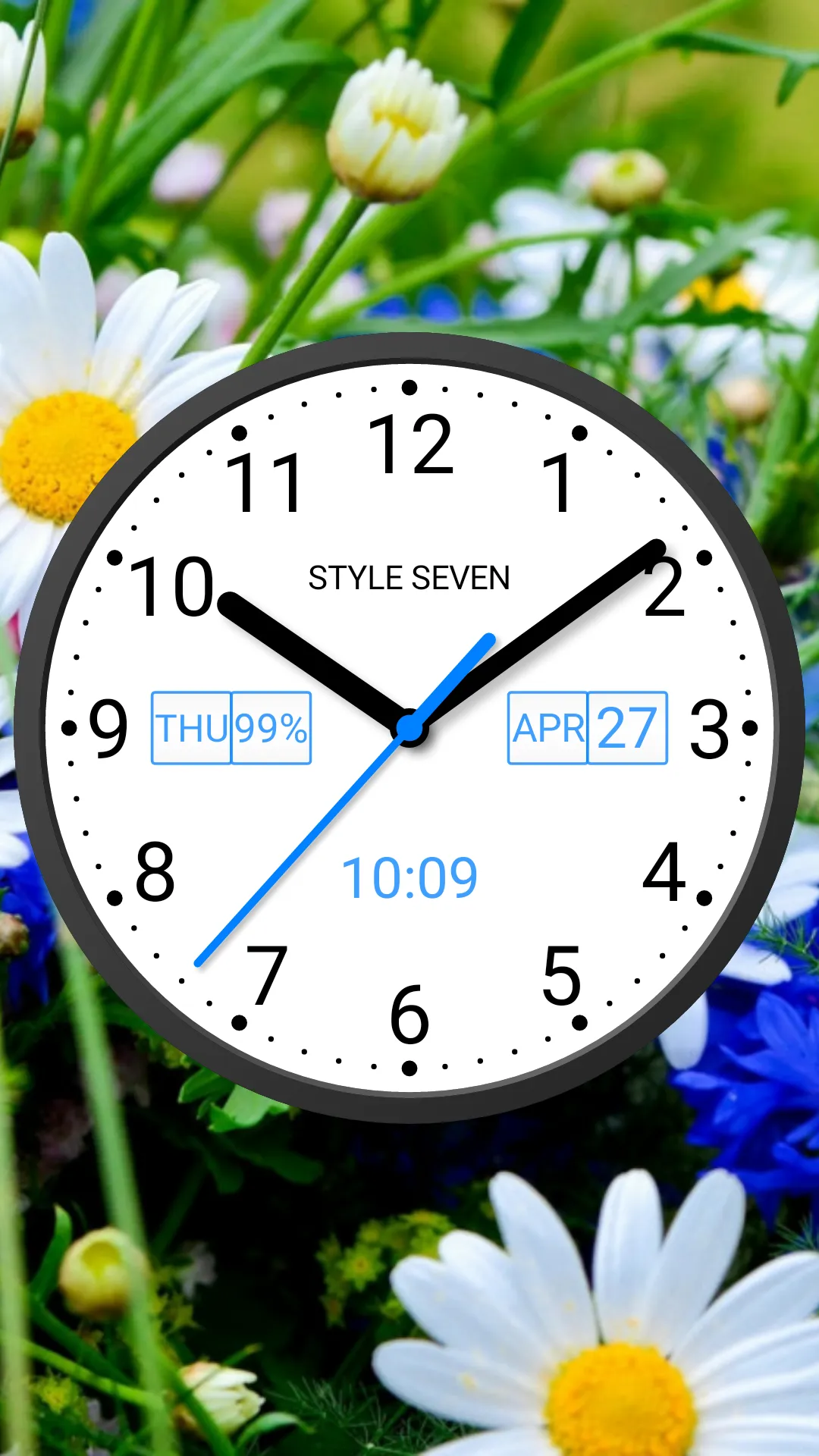 Light Analog Clock-7 | Indus Appstore | Screenshot