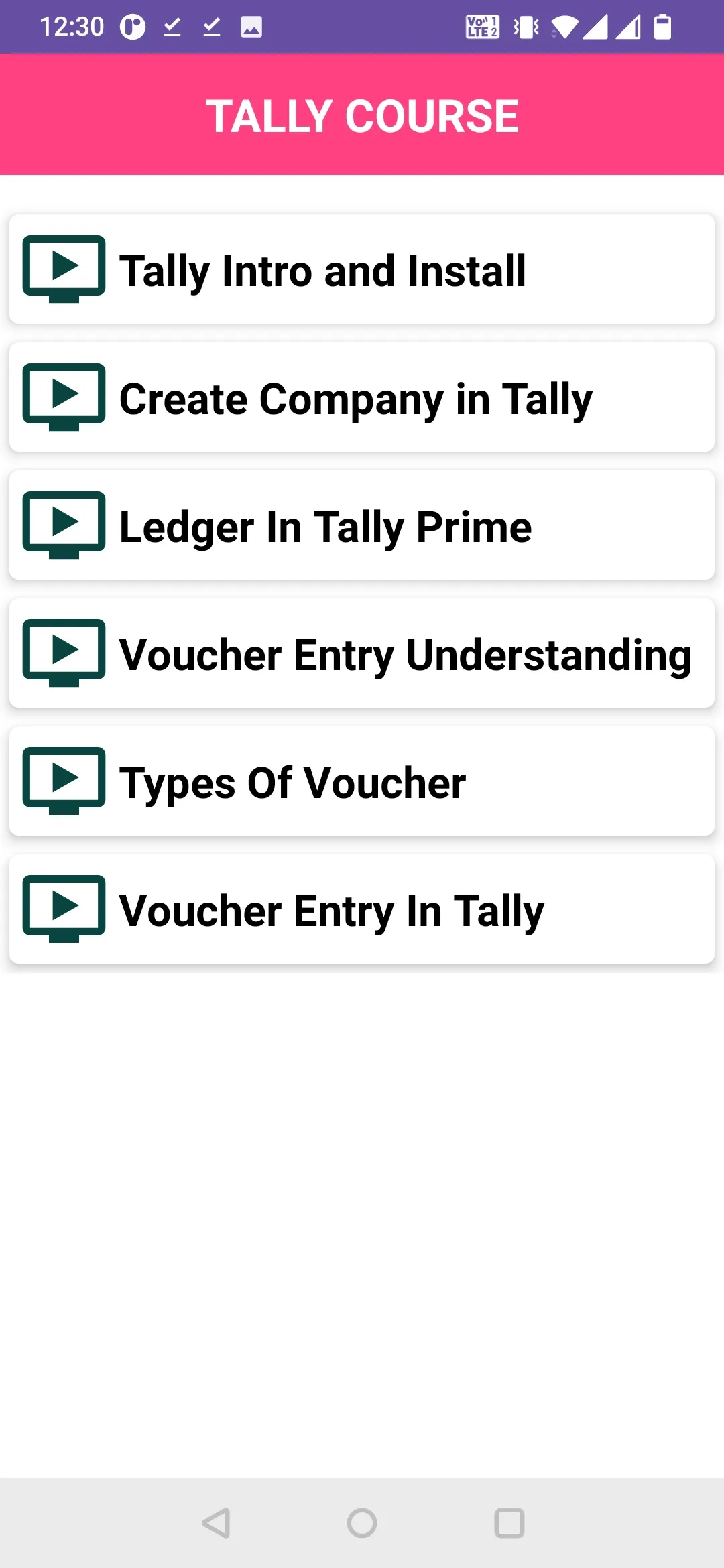 Tally Prime Training with GST | Indus Appstore | Screenshot