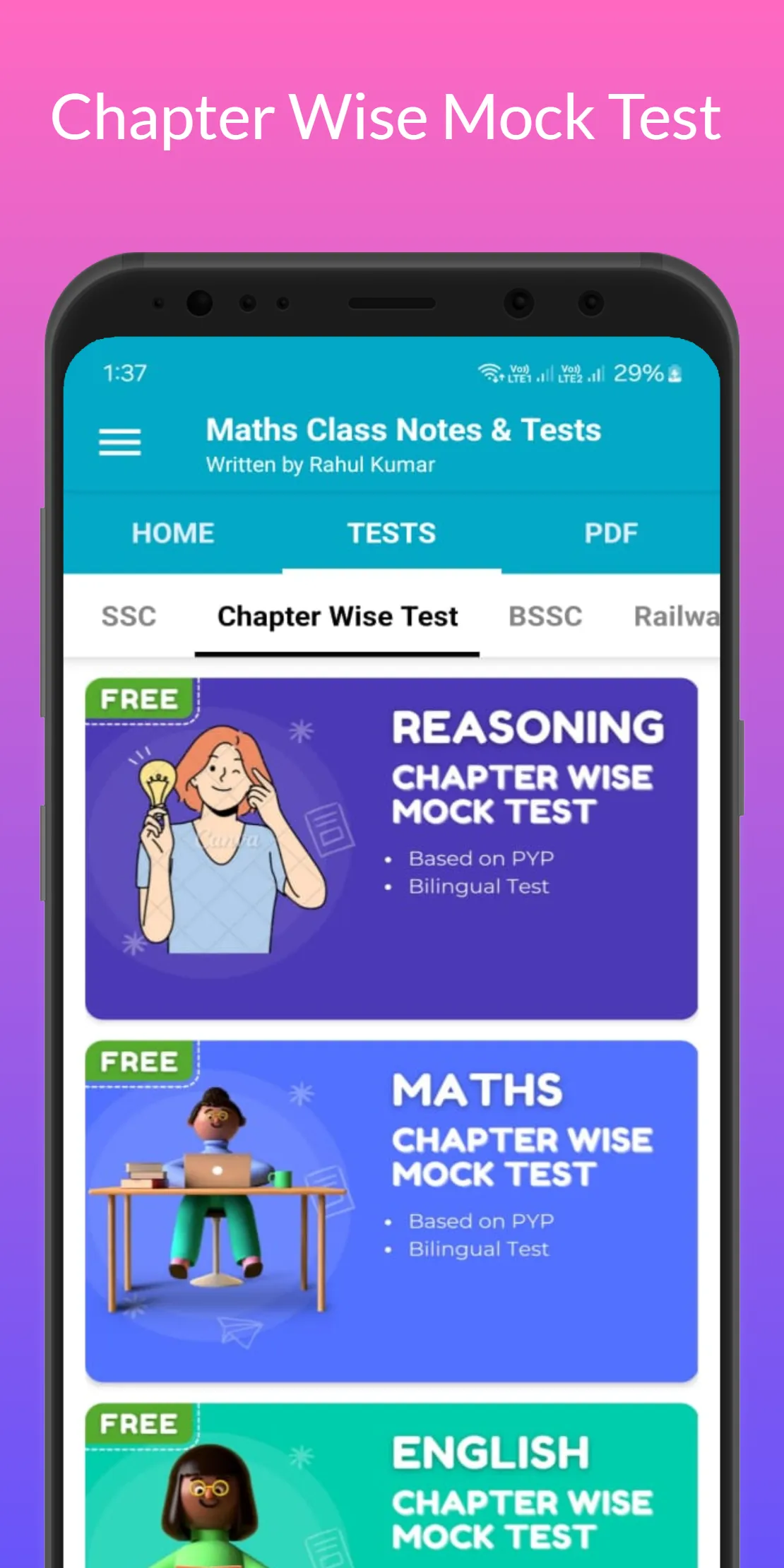 Maths Class Notes & Tests | Indus Appstore | Screenshot