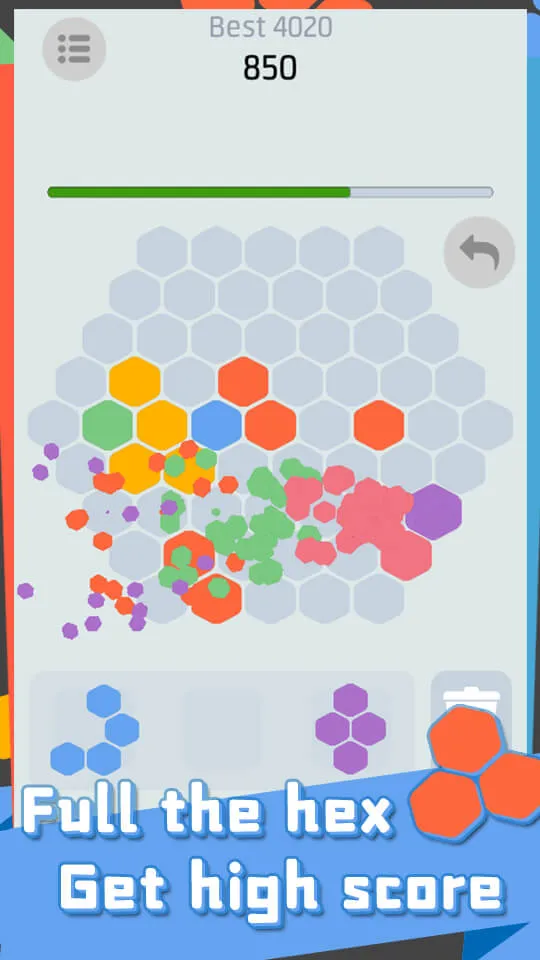 Hex Puzzle - Super fun | Indus Appstore | Screenshot