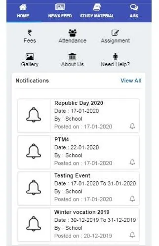 MGM Hr Sec School Raipur | Indus Appstore | Screenshot