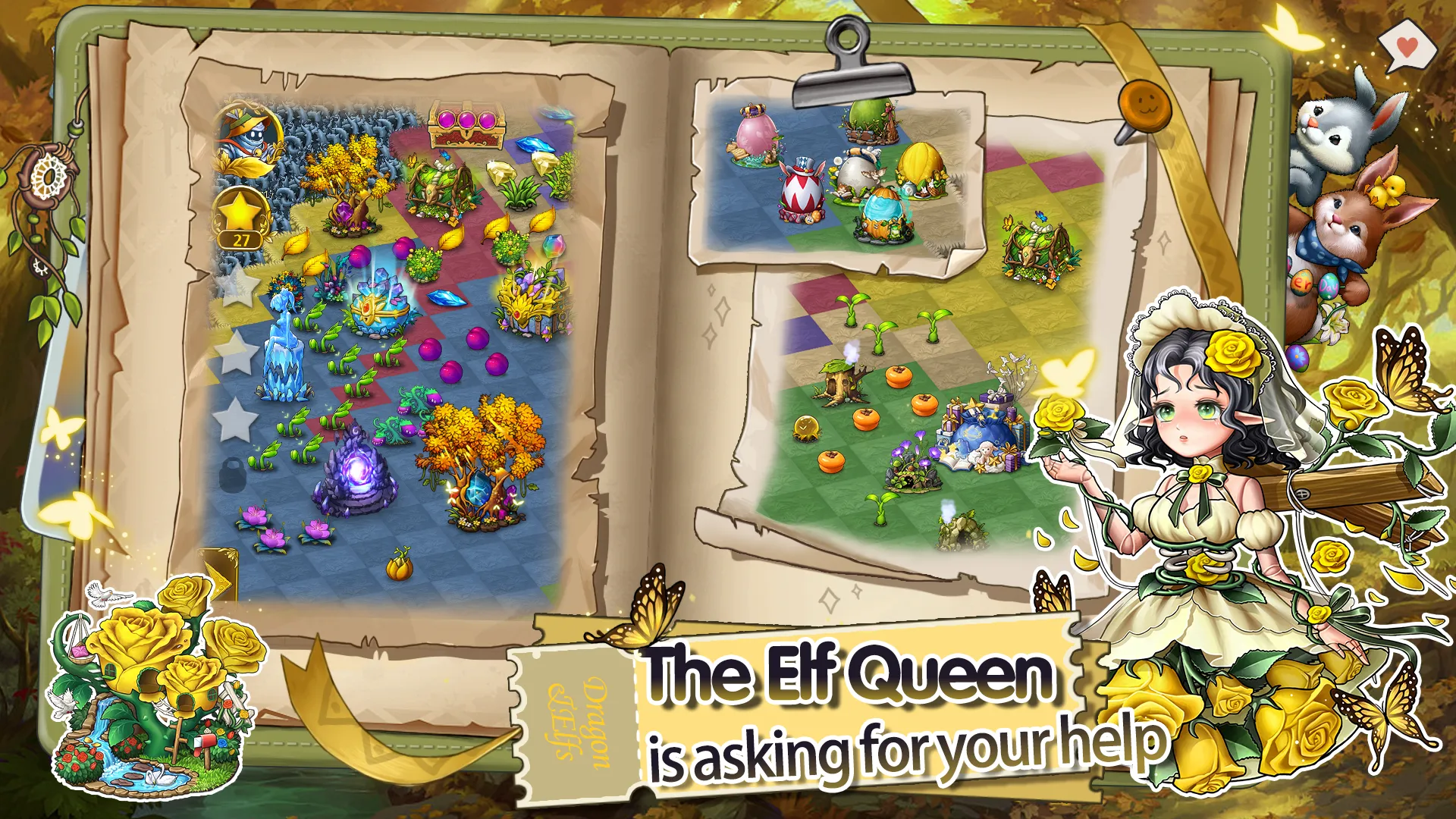 Dragon&Elfs - Five Merge World | Indus Appstore | Screenshot