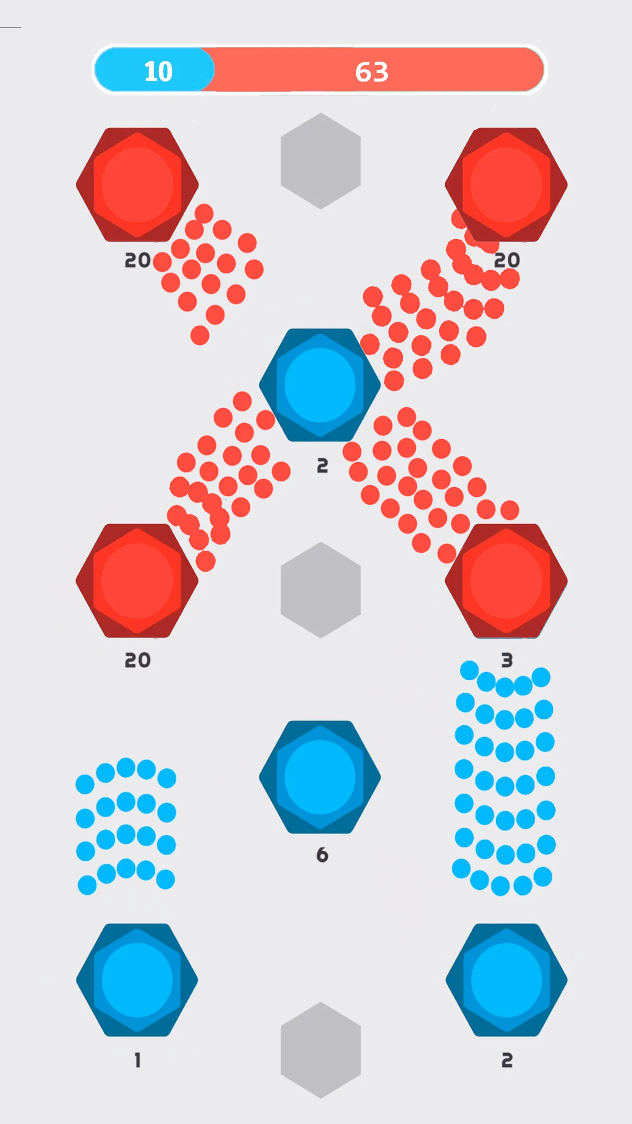 Clash of Dots — 1v1 RTS Games | Indus Appstore | Screenshot